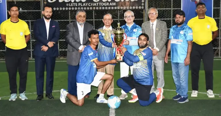 কর্পোরেট ফুটসালে অ্যাপোলো ইমপেরিয়াল হাসপাতাল চ্যাম্পিয়ন